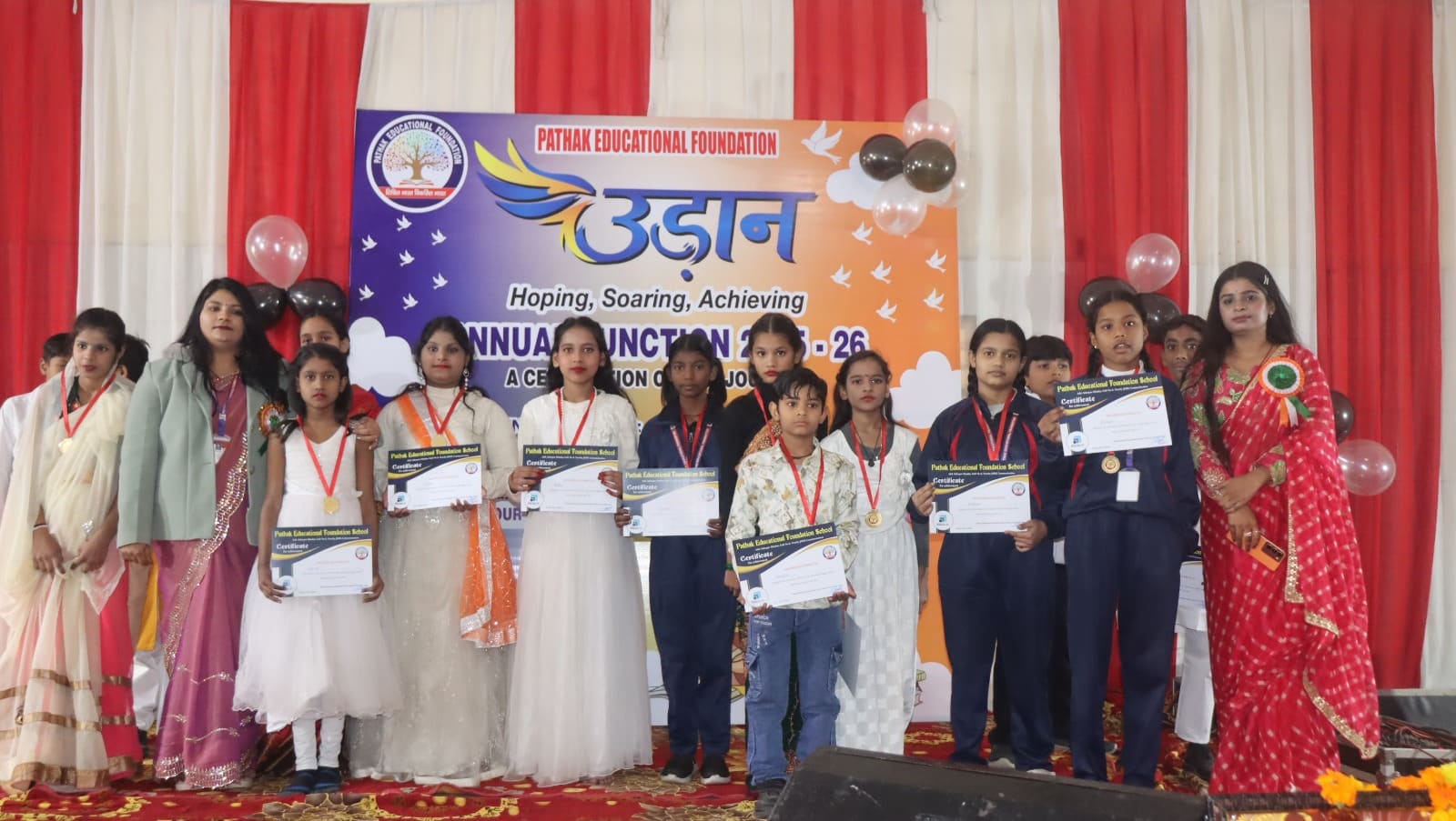 Students at a Pathak Education Foundation session